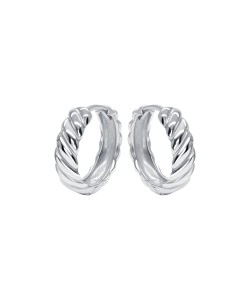 Silver Hoop Earring HO-2414